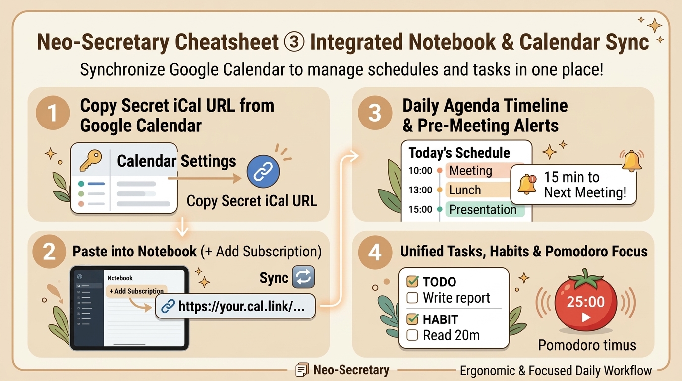 Integrated Notebook Infographic